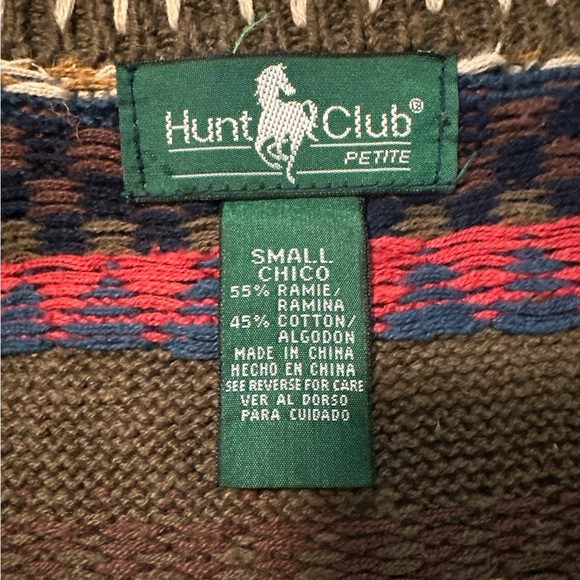 Hunt Club Vintage 1990 Knit Vest - Picture 5 of 6